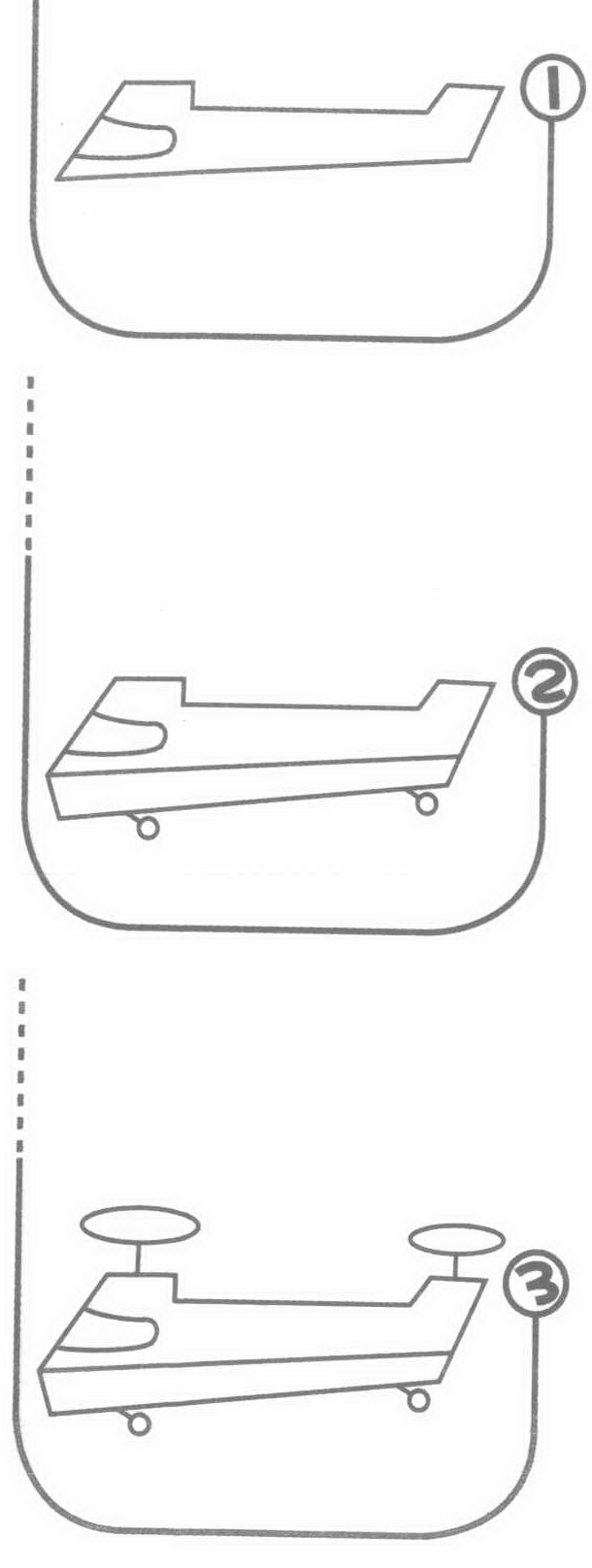 运输机简笔画