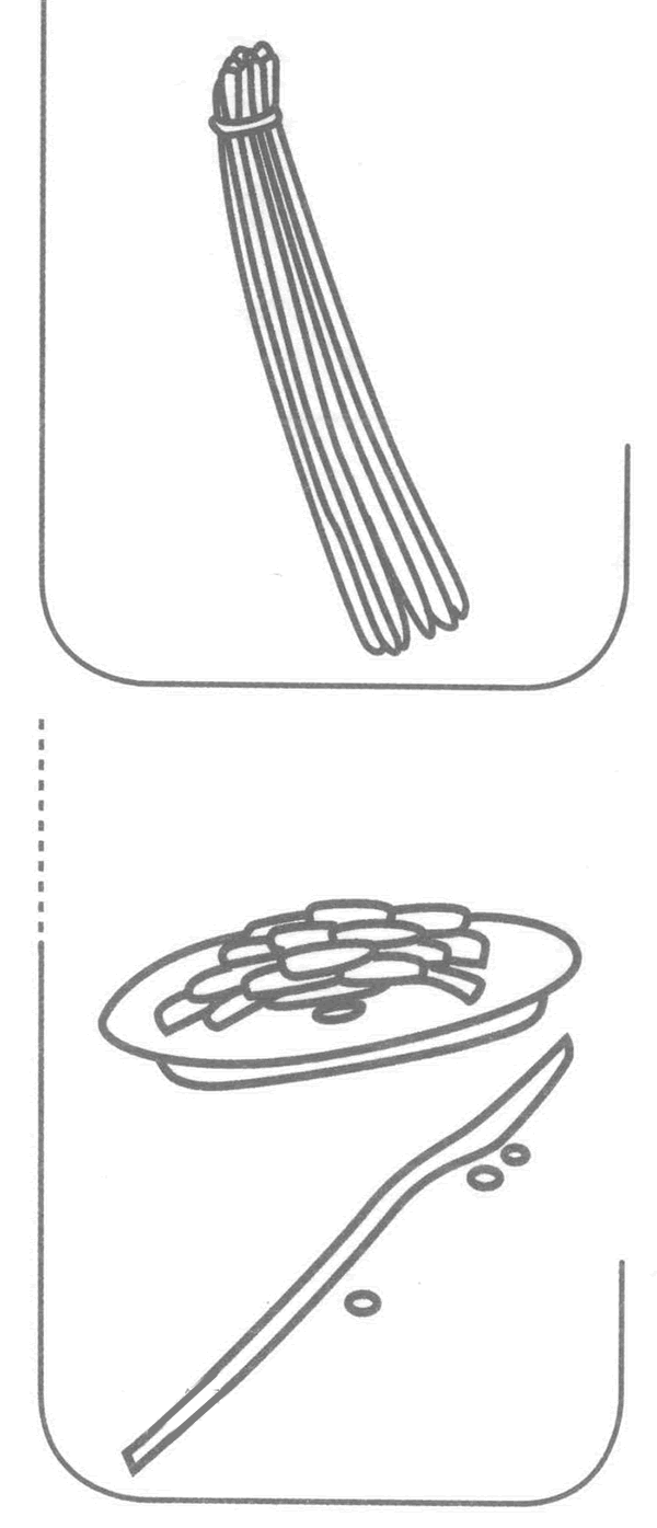 长豆角简笔画