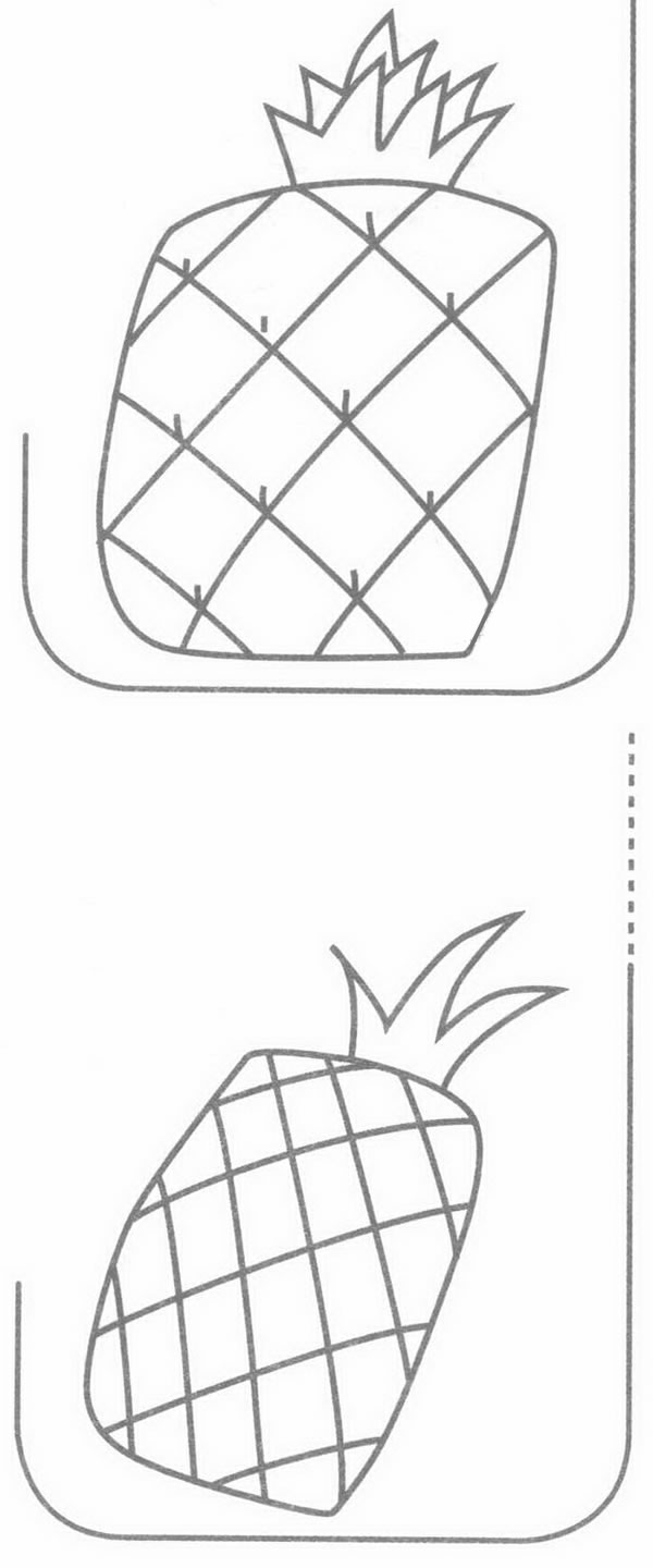 菠萝简笔画
