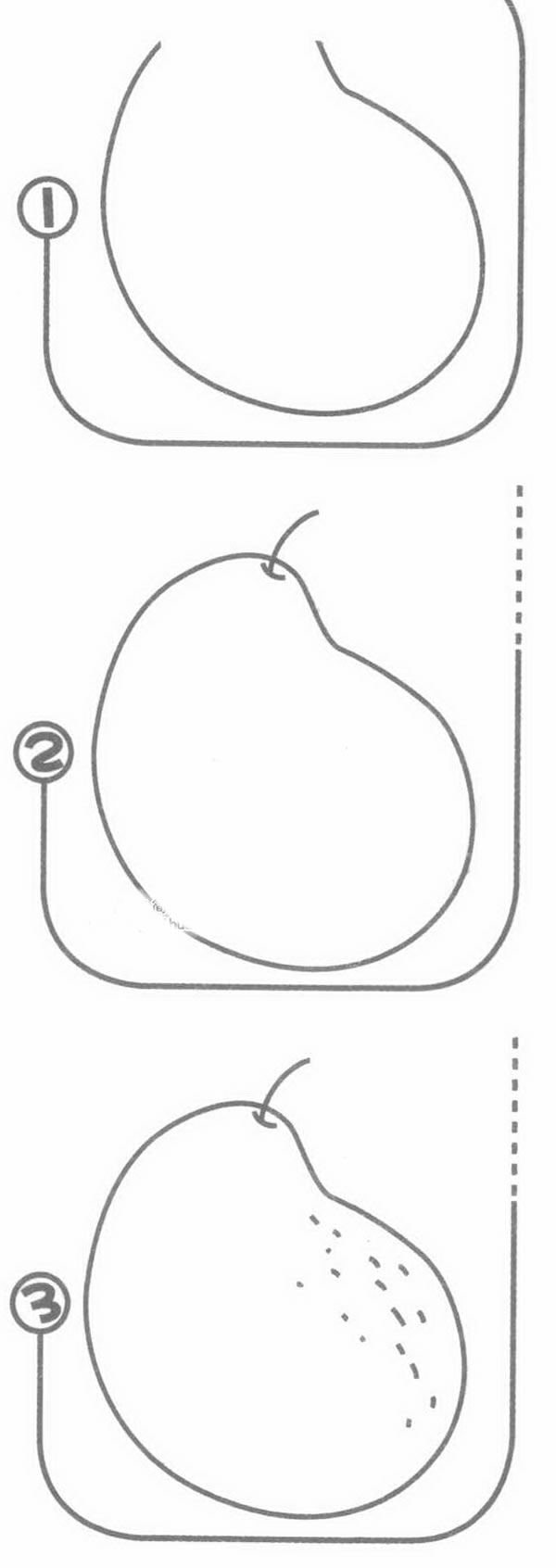 梨简笔画