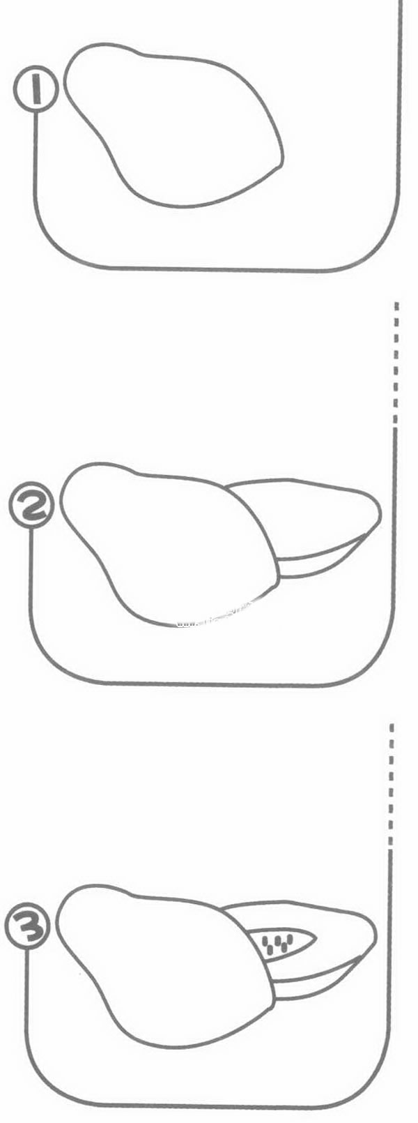 木瓜简笔画