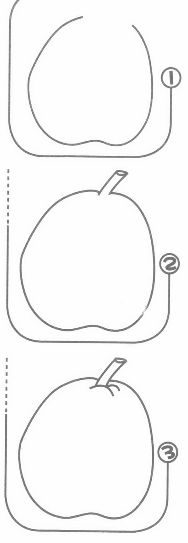枇杷简笔画