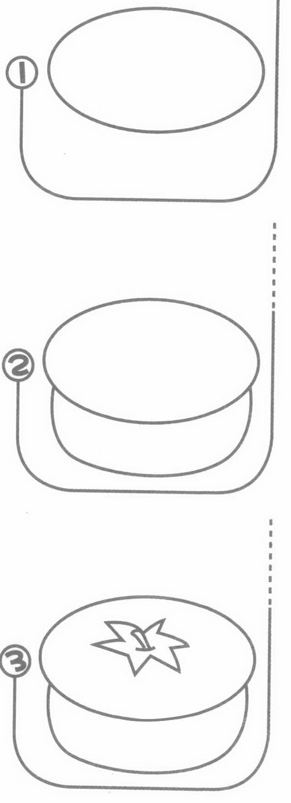 柿子简笔画