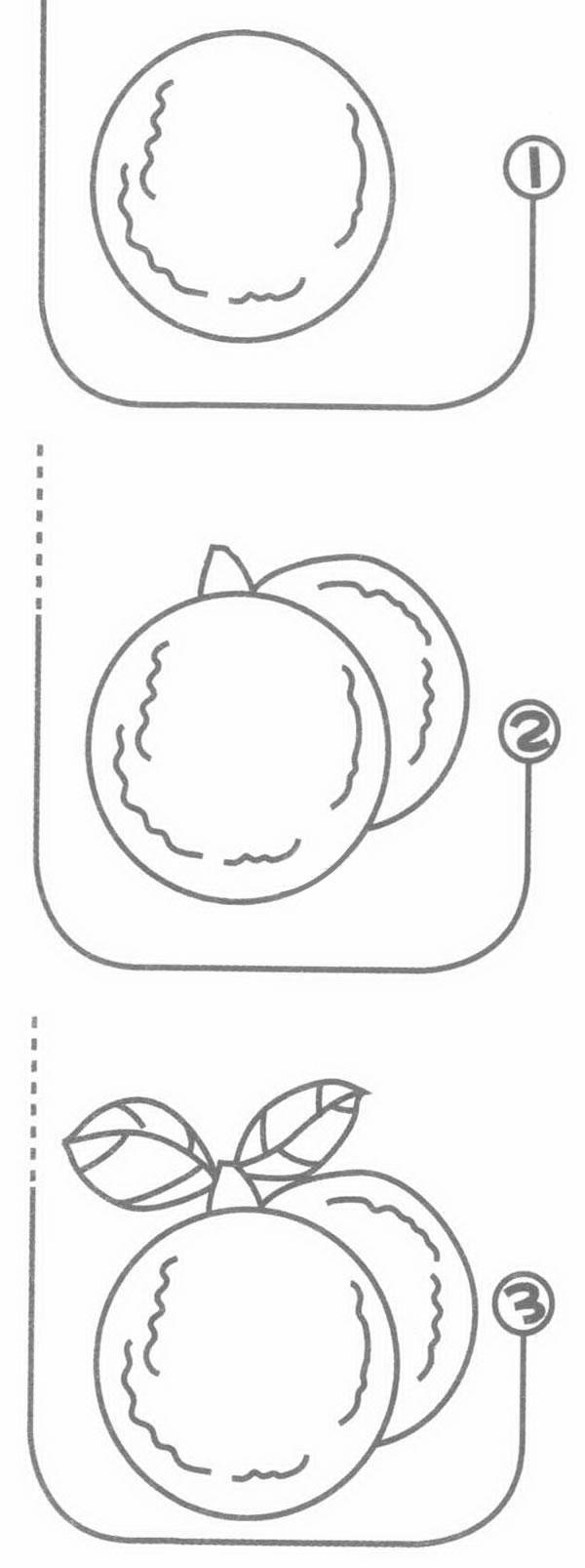 杨梅简笔画