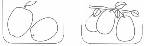 红枣简笔画