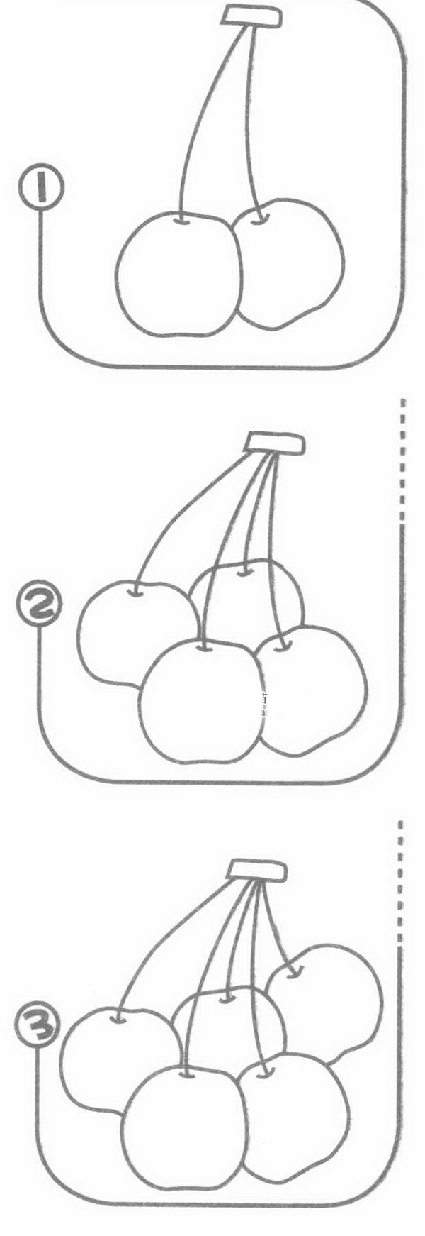 樱桃简笔画