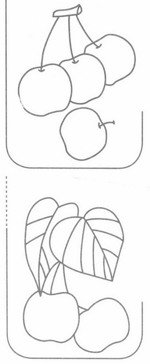 樱桃简笔画