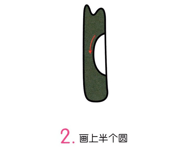 彩色柳树简笔画画法图片