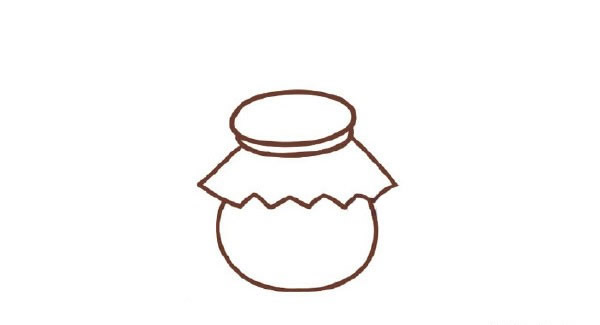 端午节雄黄酒简笔画图片