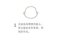 老爷爷简笔画的画法步骤图片