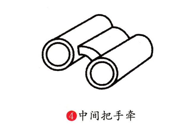 望远镜简笔画图片