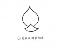 荷花简笔画带颜色的图片