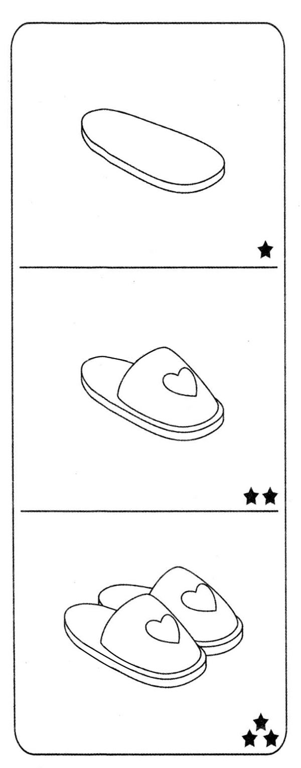 拖鞋简笔画