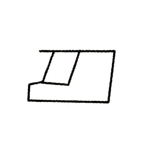 火车简笔画de画法步骤图片