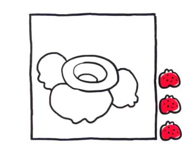 大王花简笔画图片