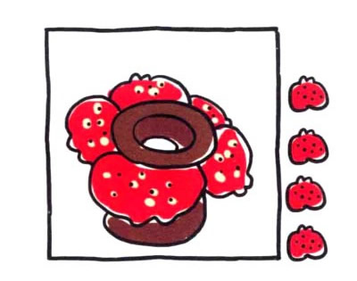 大王花简笔画图片