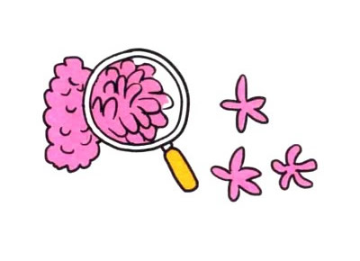 四步画出风信子简笔画图片