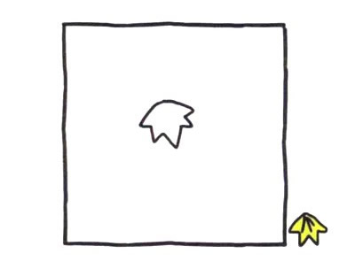 四步画出爬山虎简笔画图片 儿童画爬山虎简笔画彩色图片大全
