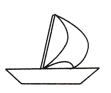 帆船简笔画大全及画法步骤