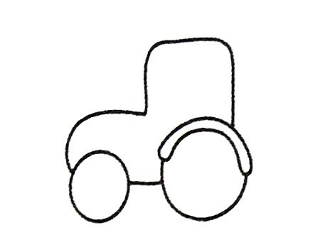 挖掘机简笔画大全及画法步骤