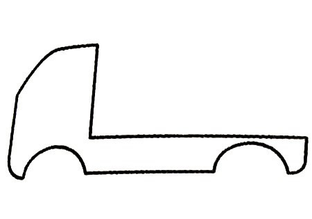 搅拌车简笔画步骤及画法大全