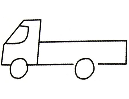 吊车简笔画大全及画法步骤