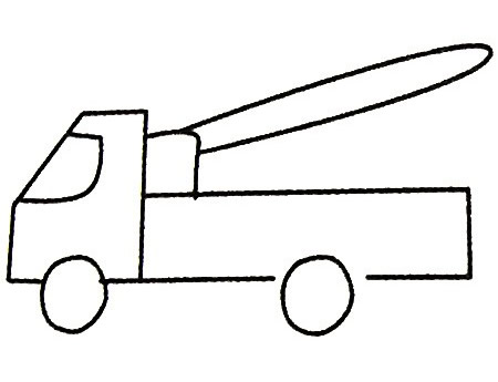 吊车简笔画大全及画法步骤