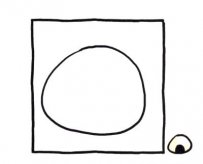 四步画出饭团简笔画图片
