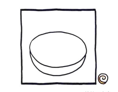 四步画出拉面简笔画图片