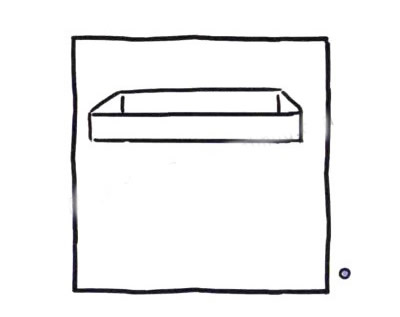 鱼缸简笔画