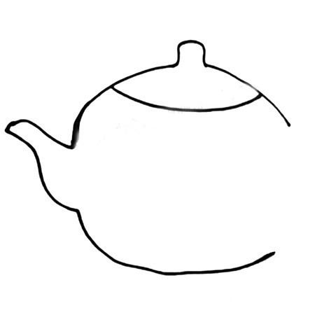 茶壶简笔画