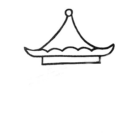亭子简笔画