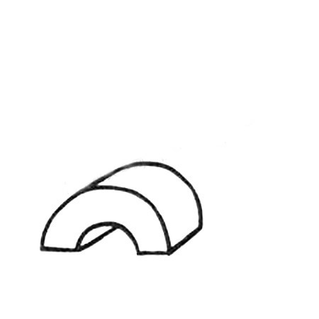 雪屋简笔画