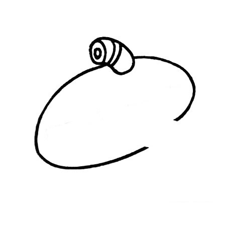 潜水艇简笔画