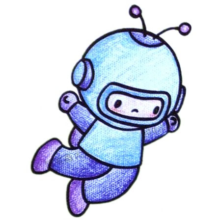 宇航员简笔画图片大全