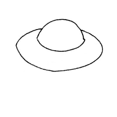 外星飞碟简笔画图片