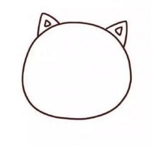 小猫简笔画图片