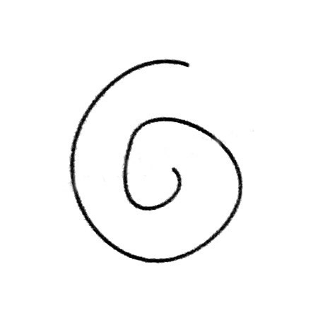 蜗牛简笔画图片大全及画法步骤