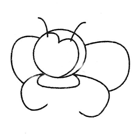 蜜蜂简笔画图片大全