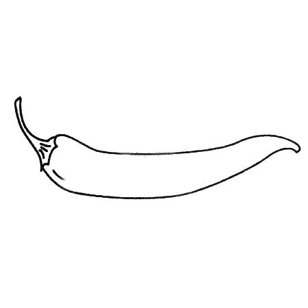 青椒简笔画图片