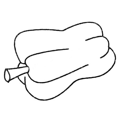 青椒简笔画图片