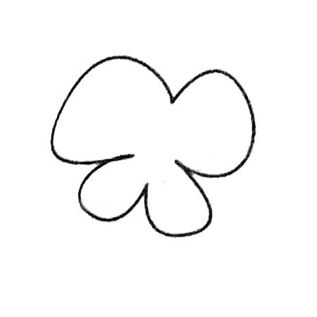 蝴蝶花简笔画大全及画法步骤