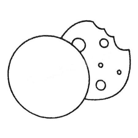 饼干简笔画
