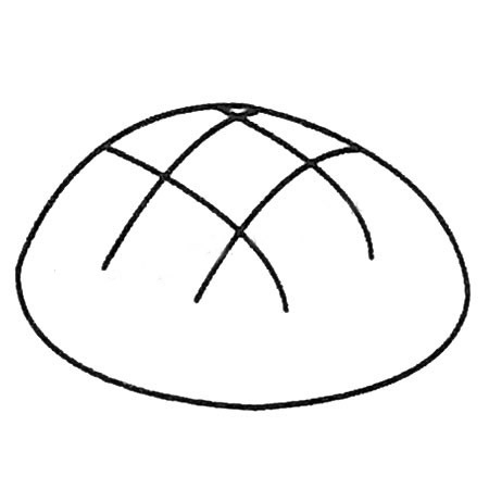 面包简笔画图片