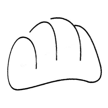 面包简笔画图片大全