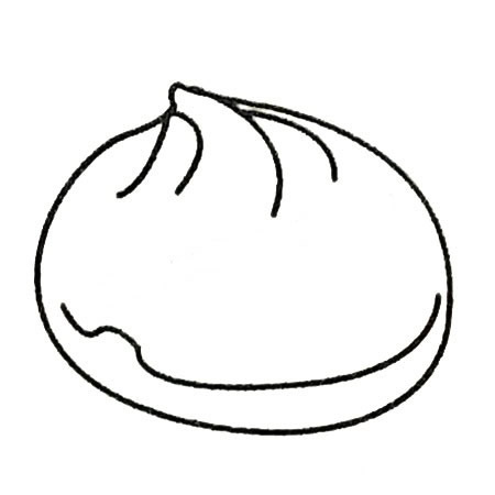 包子简笔画大全及画法步骤
