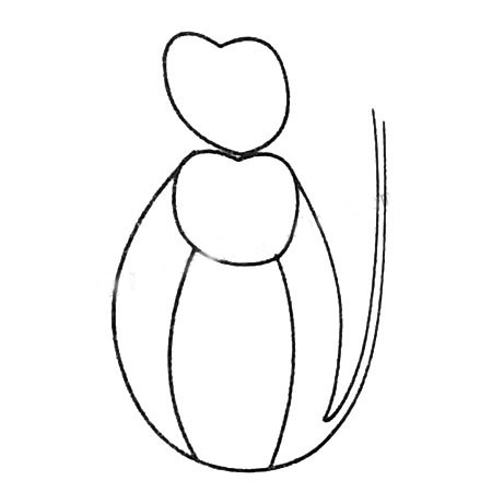 猪笼草简笔画大全及画法步骤