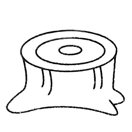 树桩简笔画
