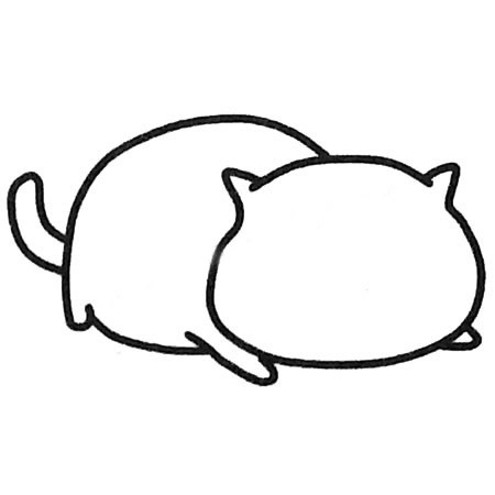 小猫简笔画