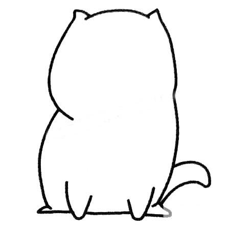 小猫简笔画